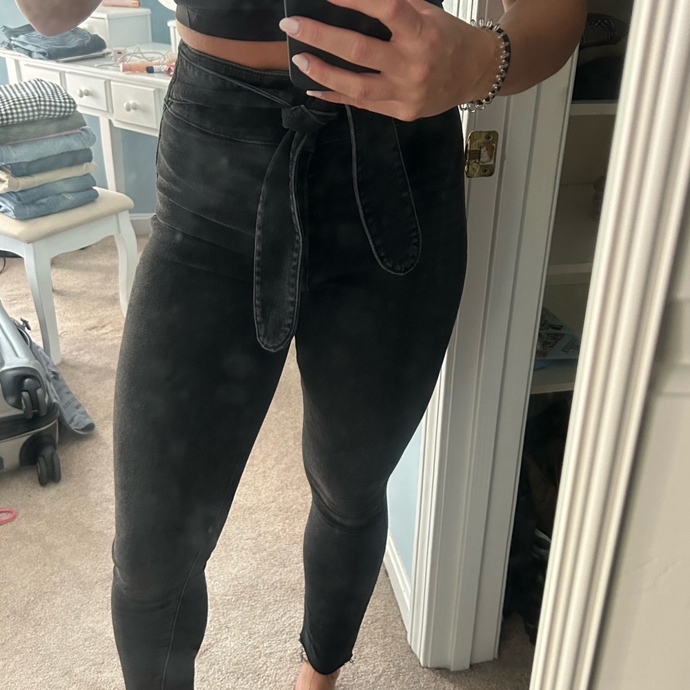 Abercrombie Black jeggings